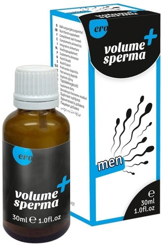 Volume sperma gocce - +,