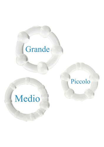 Kit anello fallico - 3, pz